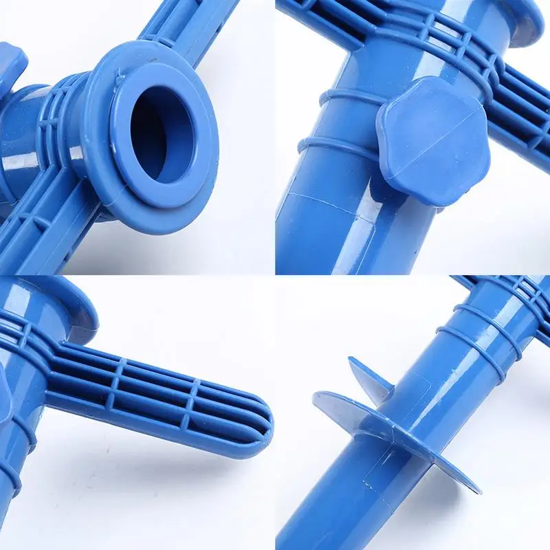 Регулируемый пластиковый зонт для защиты от солнца пляжа зонтика песочного