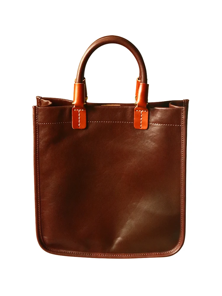 Сумка-ведро из натуральной кожи женская сумка ручной работы в стиле ретро