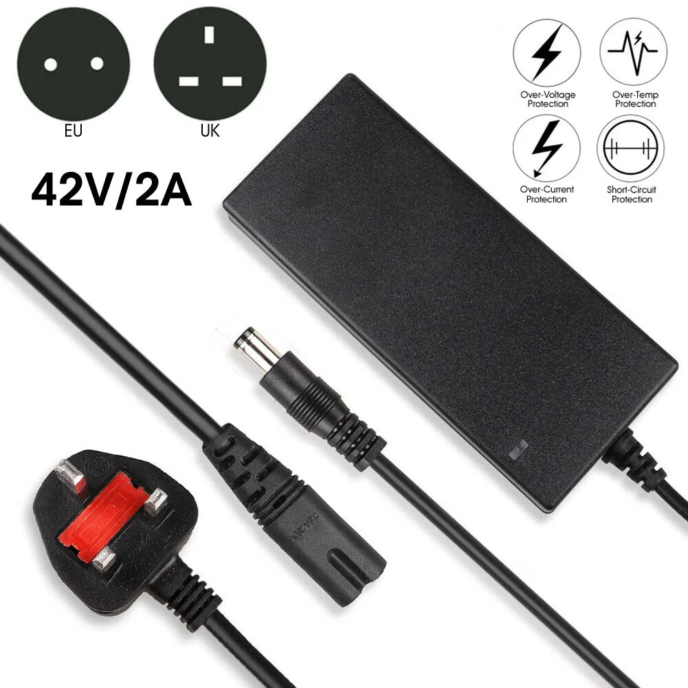 

36v 2a Battery Charger Output 42v 2a Charger Input 100-240 Vac Lithium Li-Ion Li-Poly Charger For 36v Electric Bike Scooters