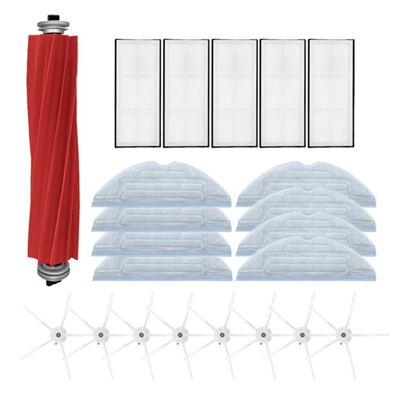 

Аксессуары для Mi Roborock S7, Швабра, ткань, фототкань S7 Plus, робот-пылесос, основная щетка, съемная 11