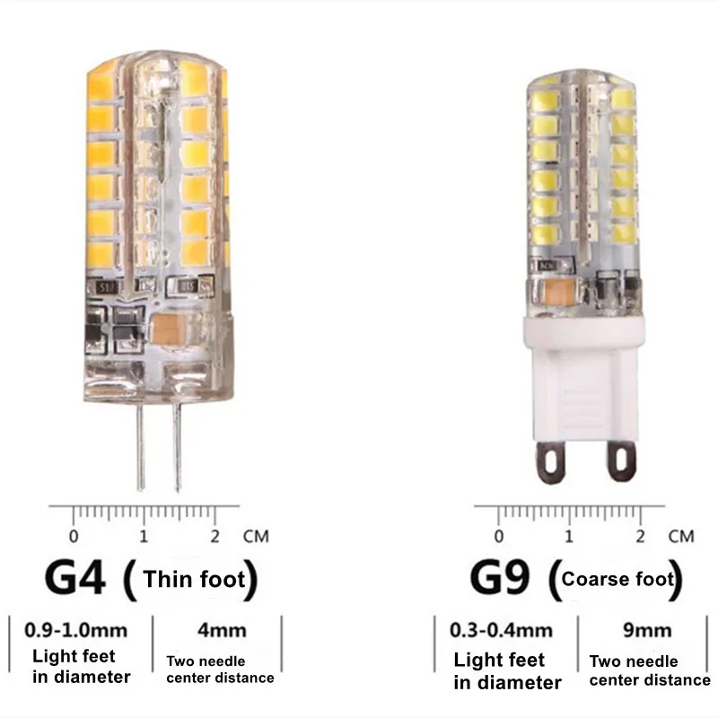 G9 LED 64 bead 104 bead 152 bead AC110V 220V LED light LED bulb SMD 2835 3014 LED G4 G9 light Replace 30/40W halogen lamp light