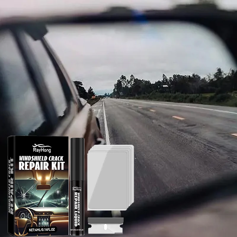 Жидкость для ремонта трещин на лобовом стекле автомобиля универсальный