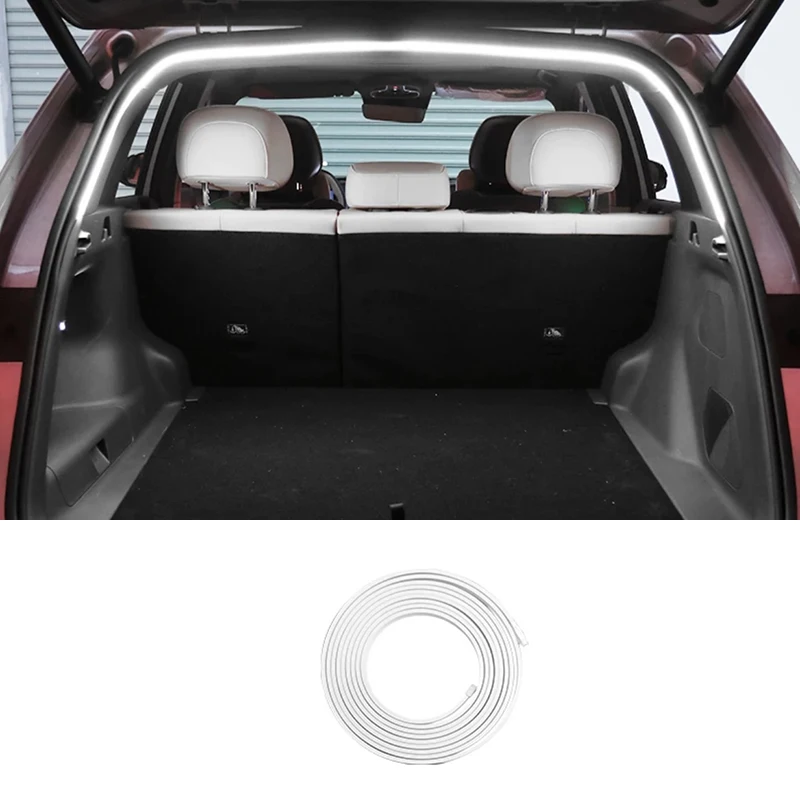 

Для Geely Galaxy Starship 7 EM-i 2024 2025 багажник автомобиля, световая полоса, водонепроницаемые аксессуары для украшения интерьера