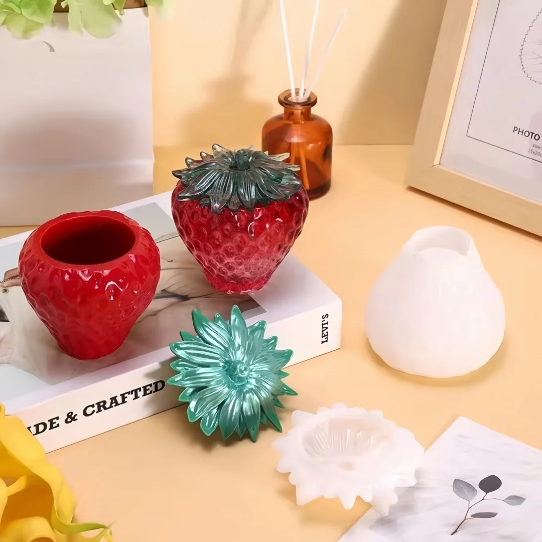 Силиконовый контейнер для хранения ароматерапии эпоксидной смолы