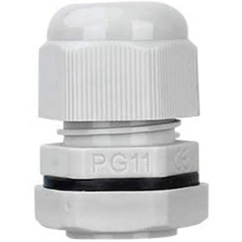 

PG11 Cable Glands Spare Parts White Waterproof Cable Glands 30Pcs Waterproof Glands Cable Glands Dustproof And Waterproof