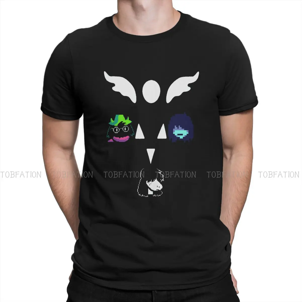 

Deltarune Game Kris Susie Ralsei Game Original TShirts Perfect Gift Personalize Men's T Shirt New Trend Tops Size S-6XL