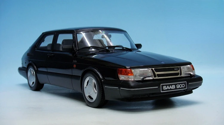 

OTTO 1:18 Sabo 900 TURBO Blck Коллекционная серия, металлическая Статическая модель, игрушка в подарок
