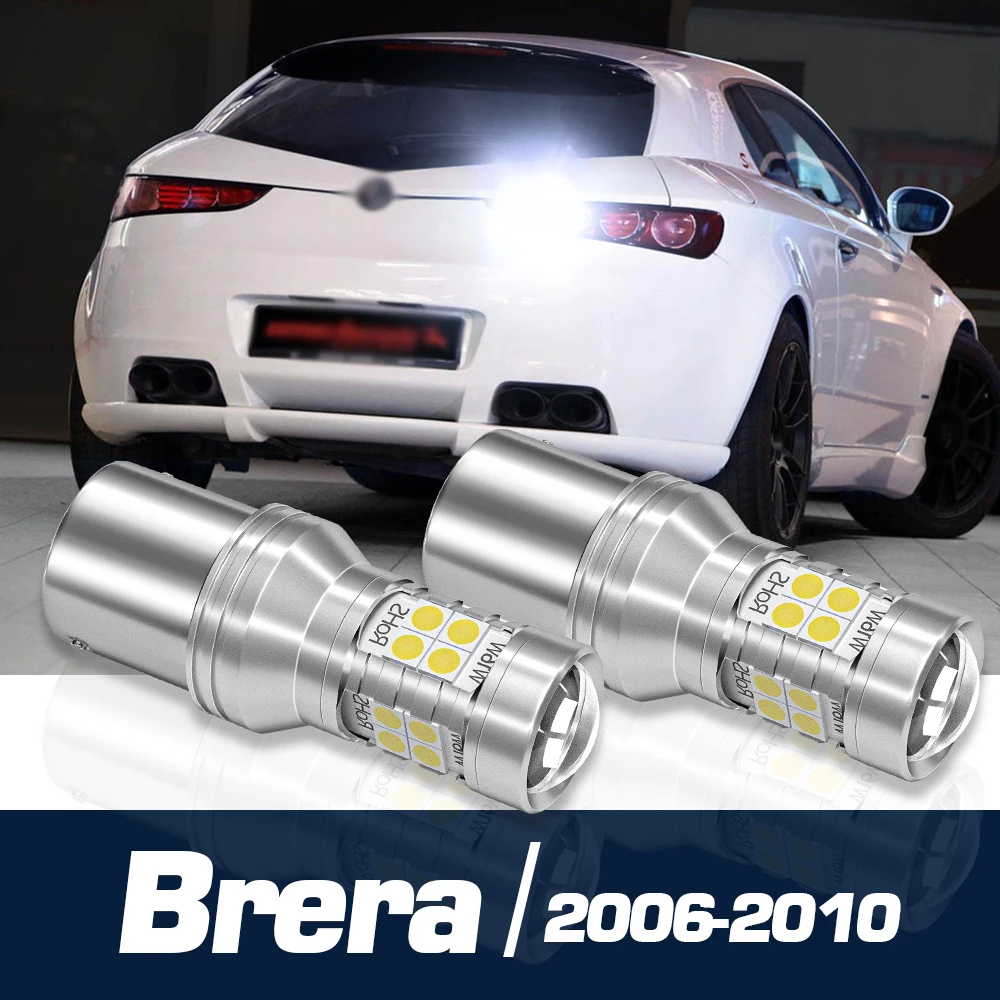 

2pcs LED Reverse Light Backup Bulb Canbus Accessories For Alfa Romeo Brera 2006 2007 2008 2009 2010