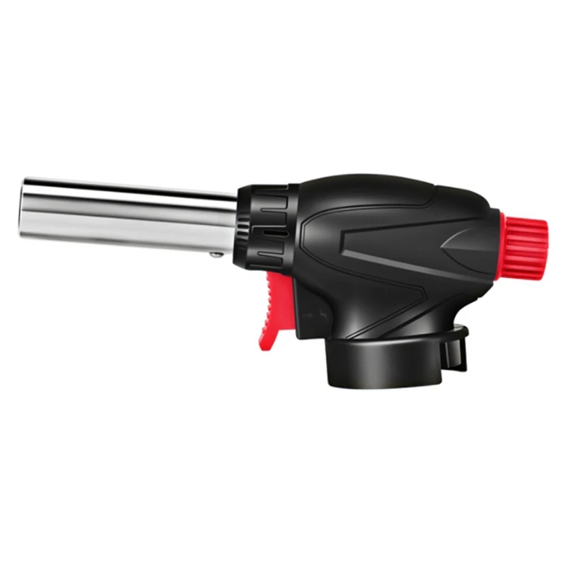 

Butane Torch,360 Degree Invertible Torch With Adjustable Flame,Kitchen Cooking Torch Use For Creme Brulee,Baking