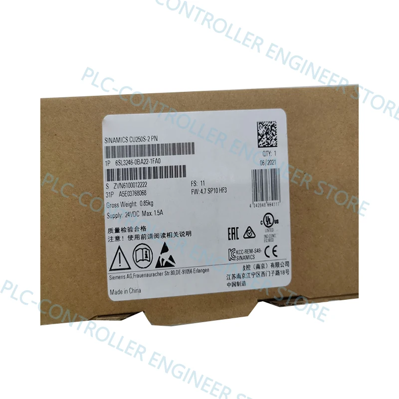

Новый в коробке контроллер PLC 24 часа в течение отгрузки 6SL3 246-0BA22-1FA0
