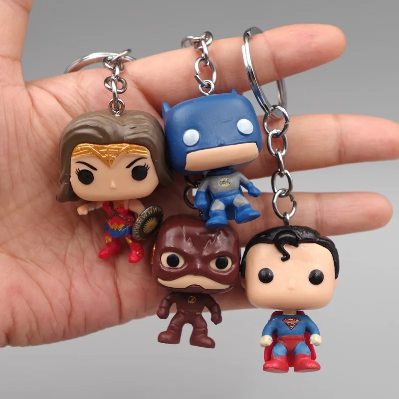 Аниме Фигурка Мстителей Человек-паук Железный человек Халк Капитан Америка