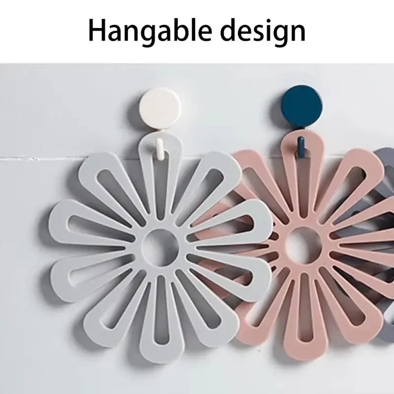 1 шт. новый кухонный коврик для кастрюли в форме цветка держатели кастрюль и