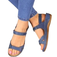 summer 2022 shoes women sandals fashion casual women shoes for femme wedges shoes soft bottom low heels sandals chaussure femme