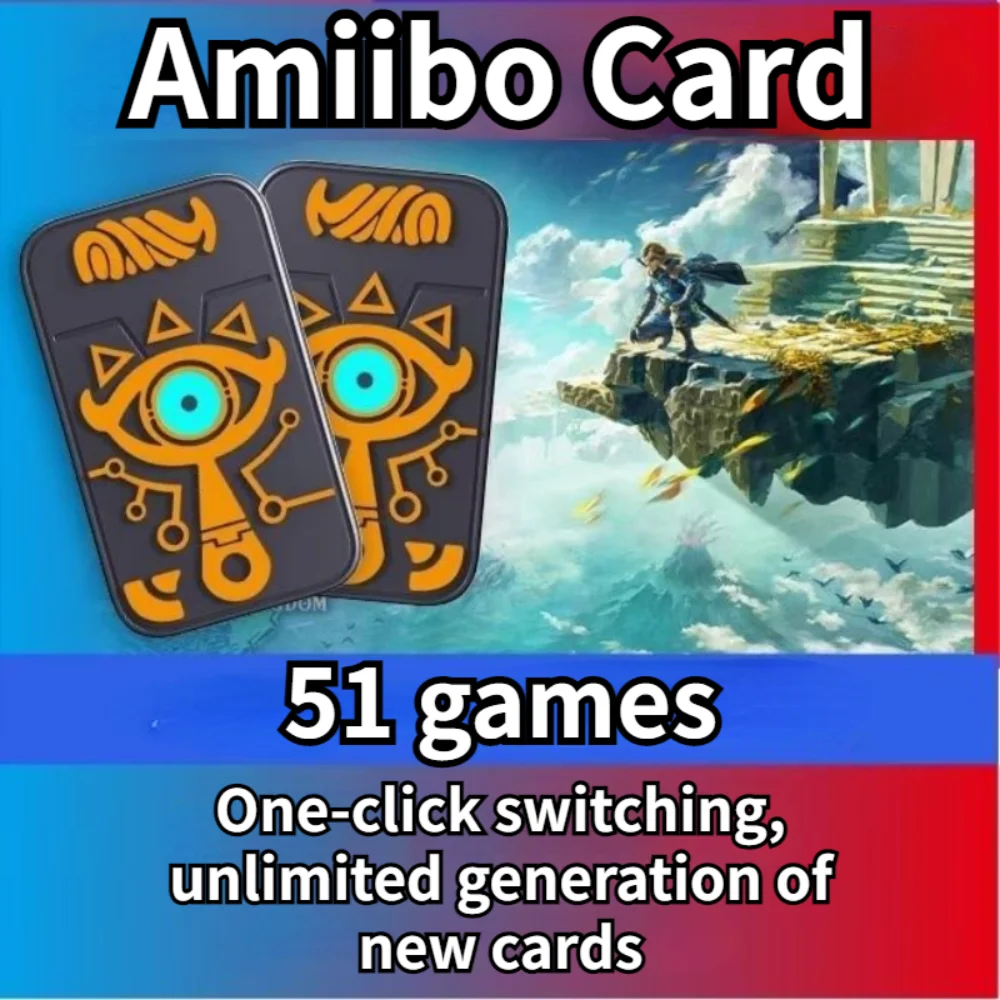 For NS Link Bluetooth Keychain Infinitely Generators Game Data Without Ban Data Latest Switch Amiibo Linkage Cards