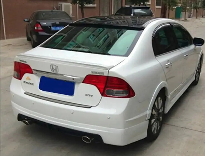 Спойлер на крышу для HONDA civic 2006-2011 высококачественный спойлер заднее крыло