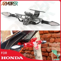 motorcycle accessories for honda msx 125 grom msx125 2021 2022 license plate holder tail light bracket tidy fender eliminator