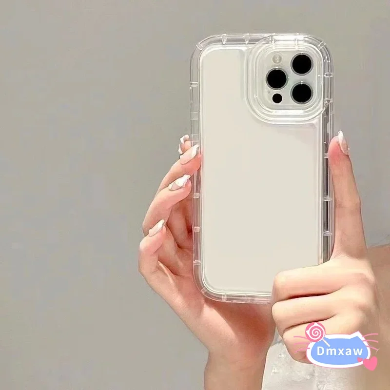 Для Poco X5 X4 X3 GT X2 M4 M3 F6 F5 F2 Pro 5G F4 F3 чехол для телефона Простой Прозрачный Мягкий