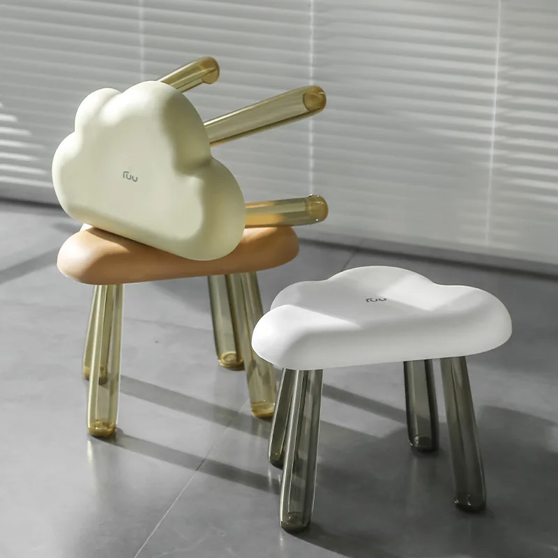 Креативные стулья для гостиной, нескользящая скамейка для ванной, детский ступенчатый стул для смены обуви, стул, детская мебель, пуф, стул д...