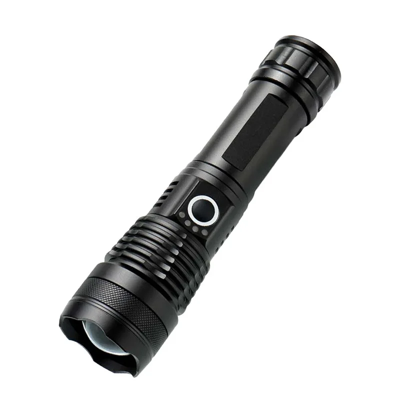 

JETSHARK LED aluminum alloy power display charging P50 telescopic zoom Outdoor strong light flashlight