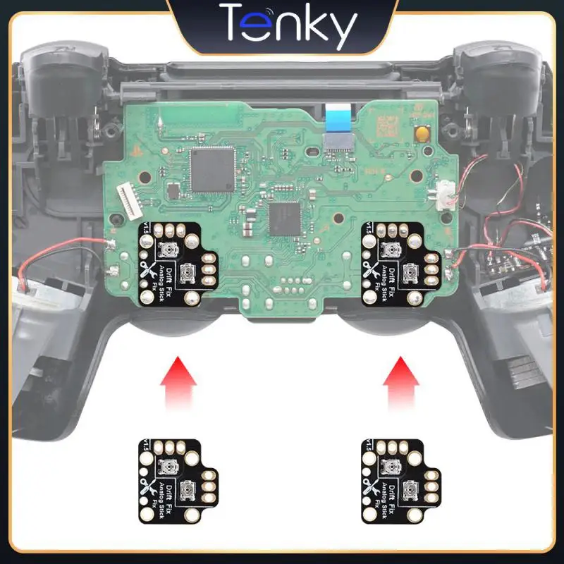 

1pc Reset Drift Thumbstick Resistance Calibration Plate For Ps5 One Controller Analog Thumb Stick Drift Fix Mod For Ps5