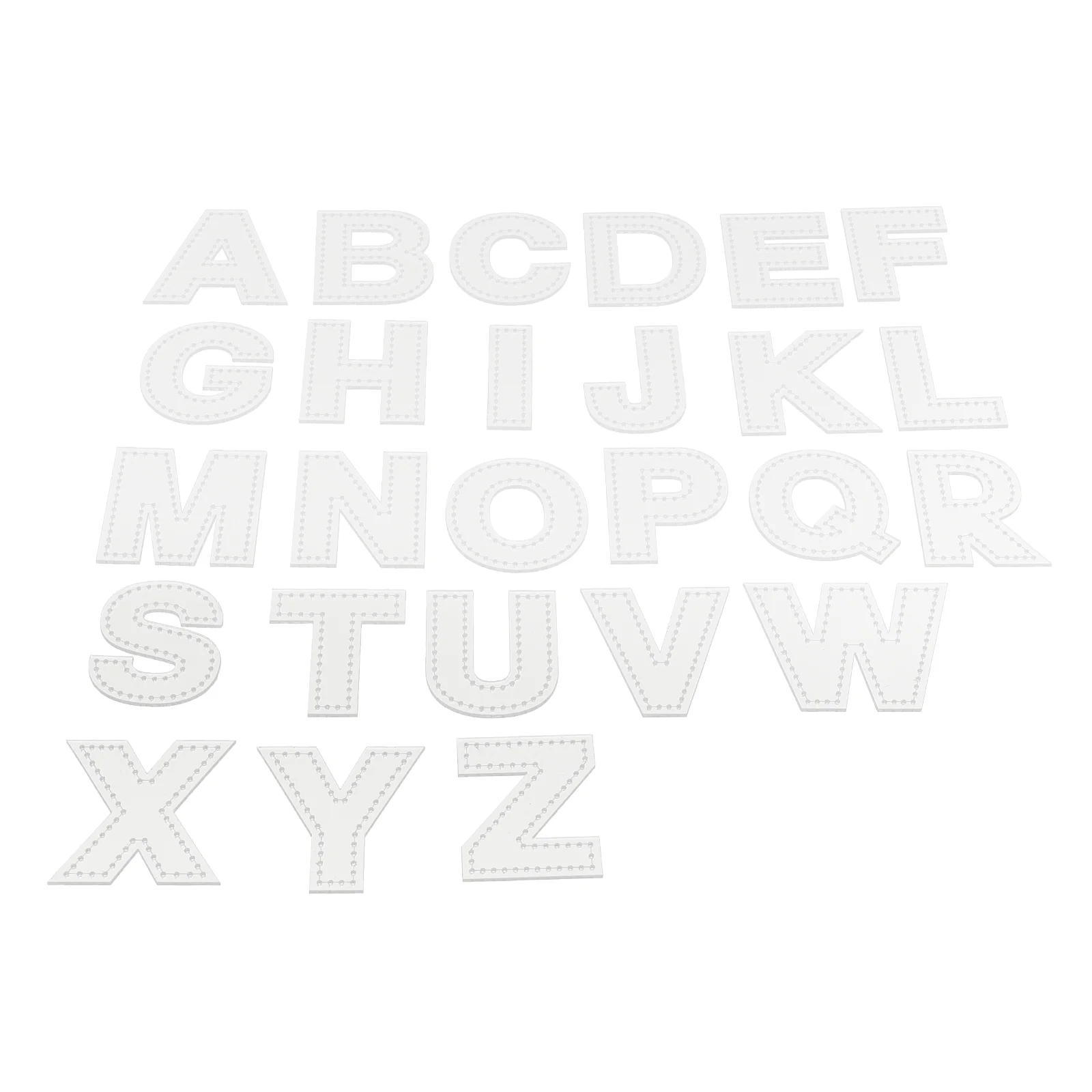

Letter Template Handmade Crafts Templates DIY Tools Letters With Cut Hole