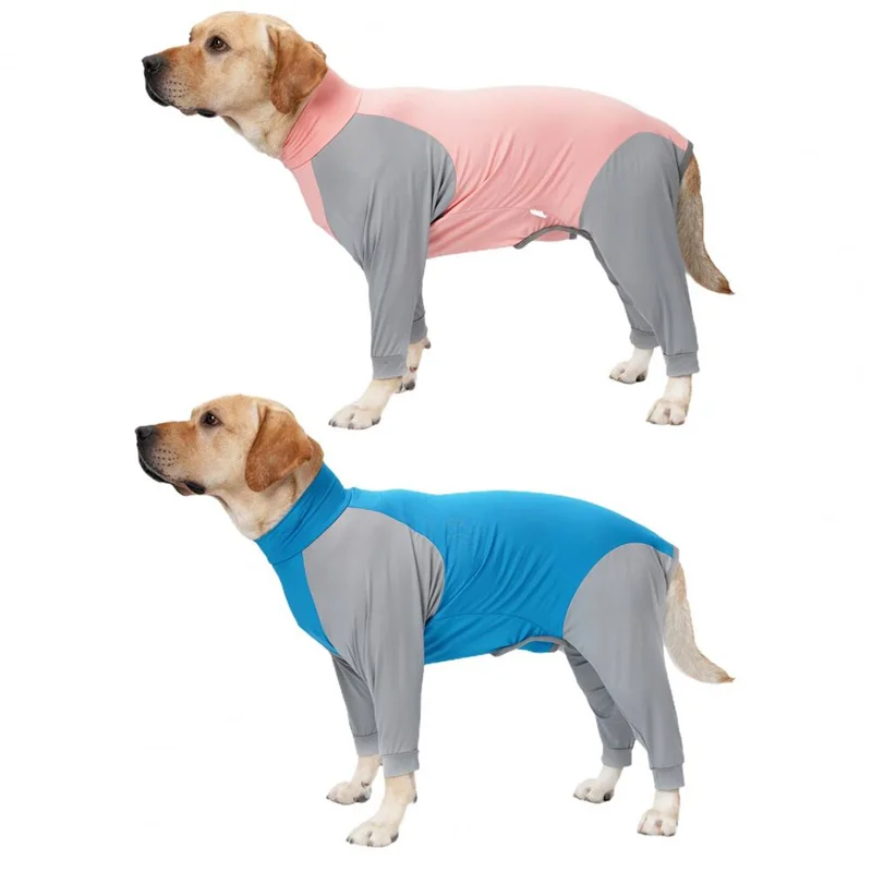 

Dog Recovery Suit Pet Home Wear Pajamas High-elastic Breathable Dogs Jumpsuit Puppy Operative Protection Long Sleeves Bodysuit