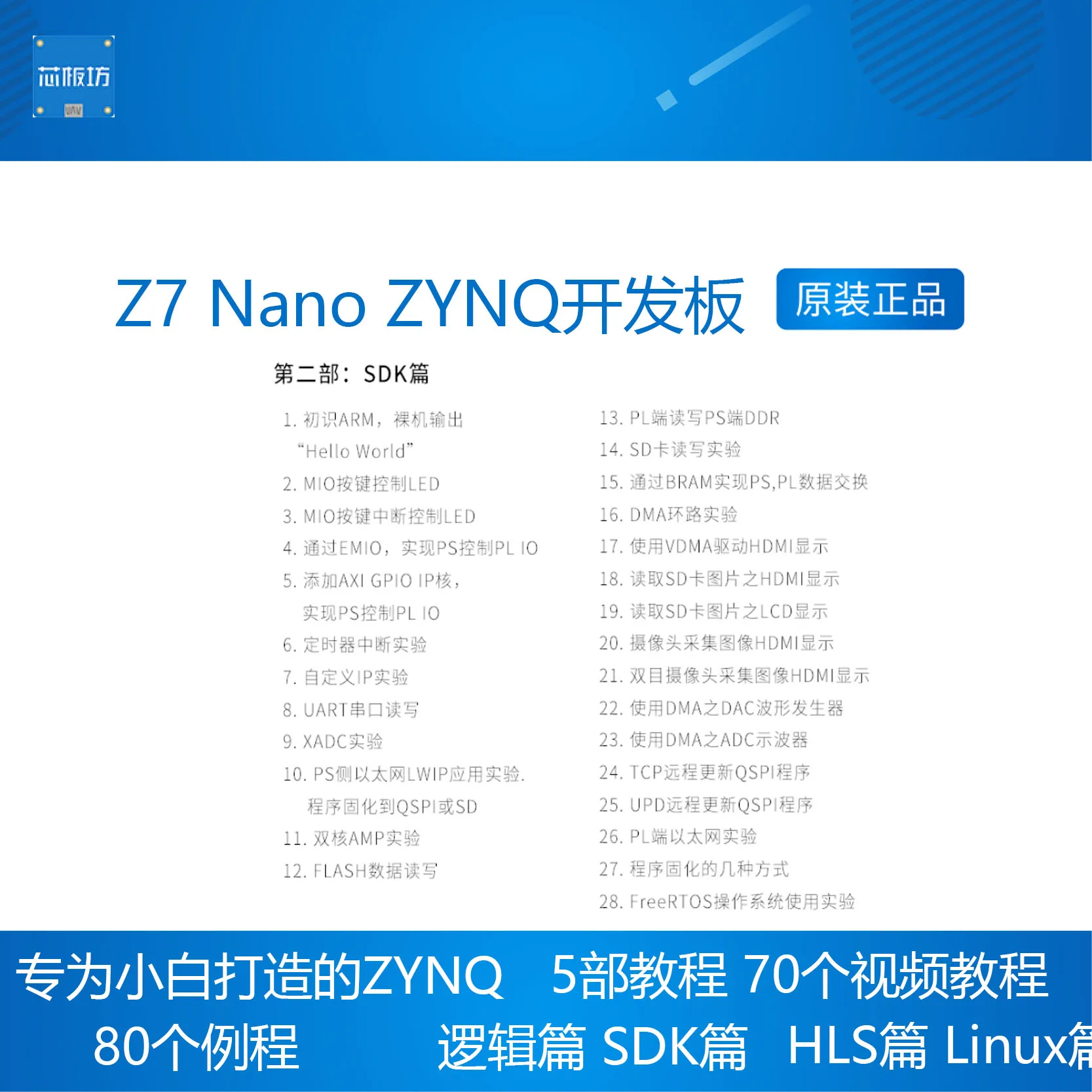 Плата разработки Z7 Nano FPGA Основная плата ZYNQ XILINX ZYNQ7000 7020 7010