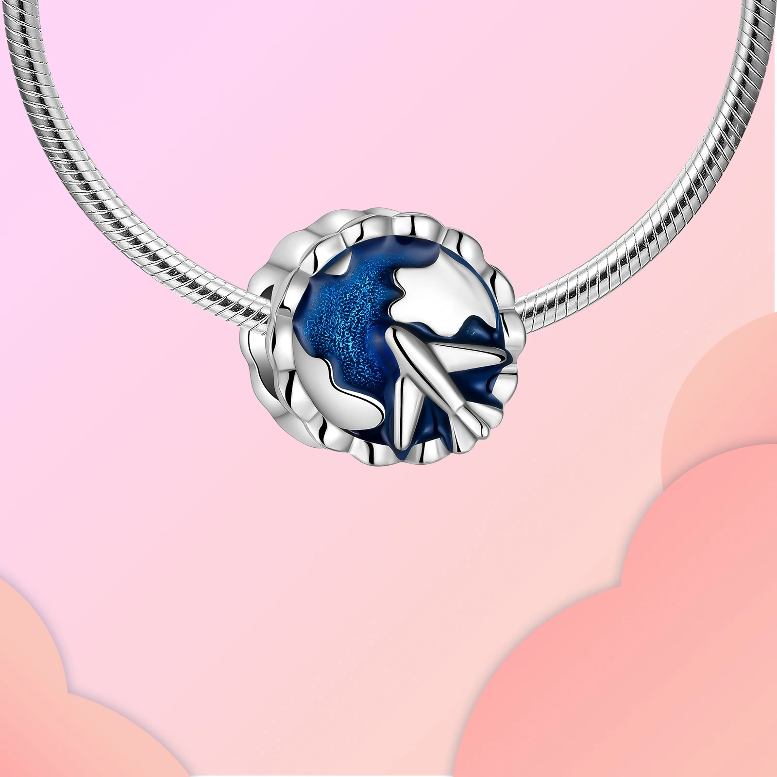 Бусины Pandora из серебра 2023 пробы для браслета 925