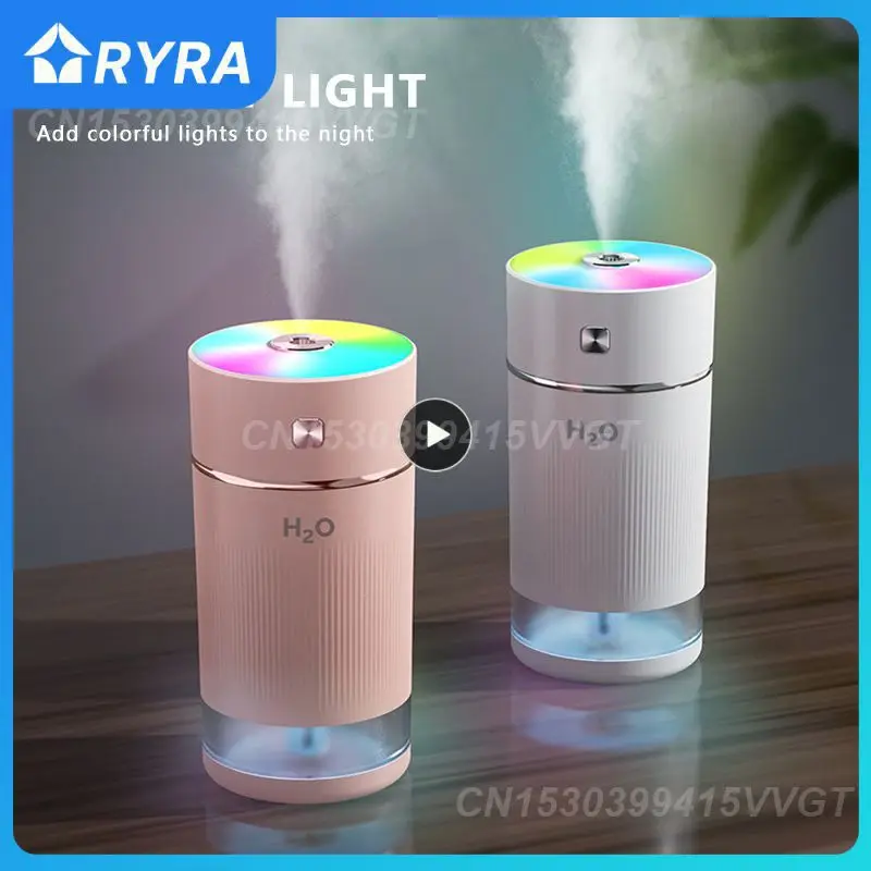 

Air Humidifier 240ml Ultrasonic Essential Oil Diffuser Mini USB Cool Mist Maker Aromatherapy with Colorful Ambient Light