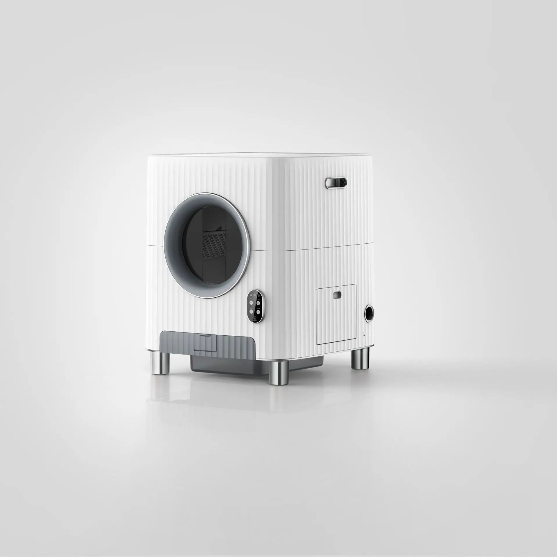 Высококачественный очень большой умный кошачий туалет самоочищающийся