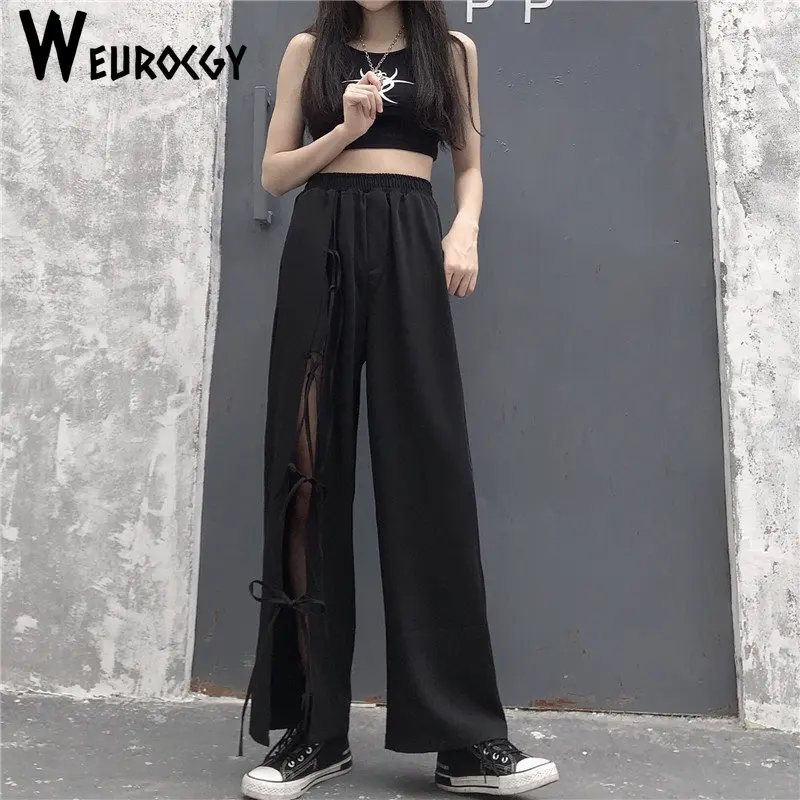Лето 2023 y2k Go Well повседневные свободные женские брюки-карго в стиле ретро с