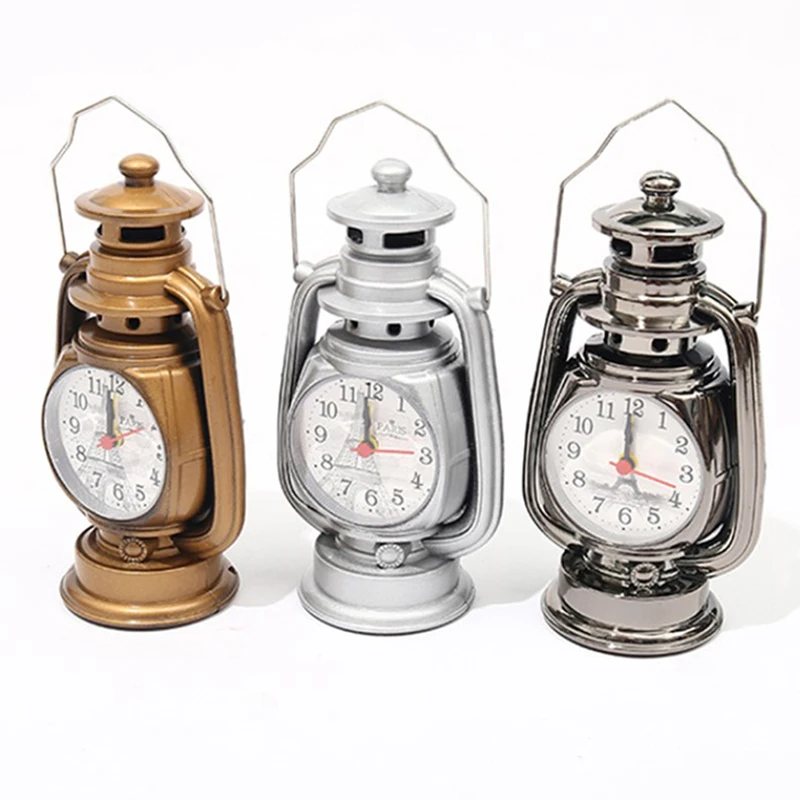 Table Clock Living Room Decor Office Craft Ornament