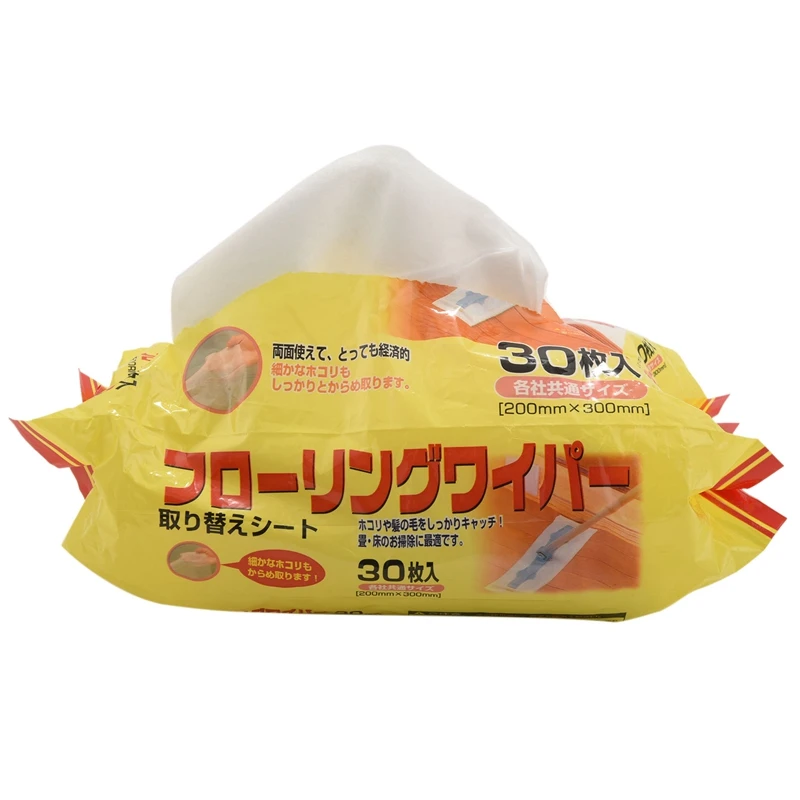 

180PCS Disposable Sheets Floor Cleaning Wipe Electrostatic Mop Dust Paper