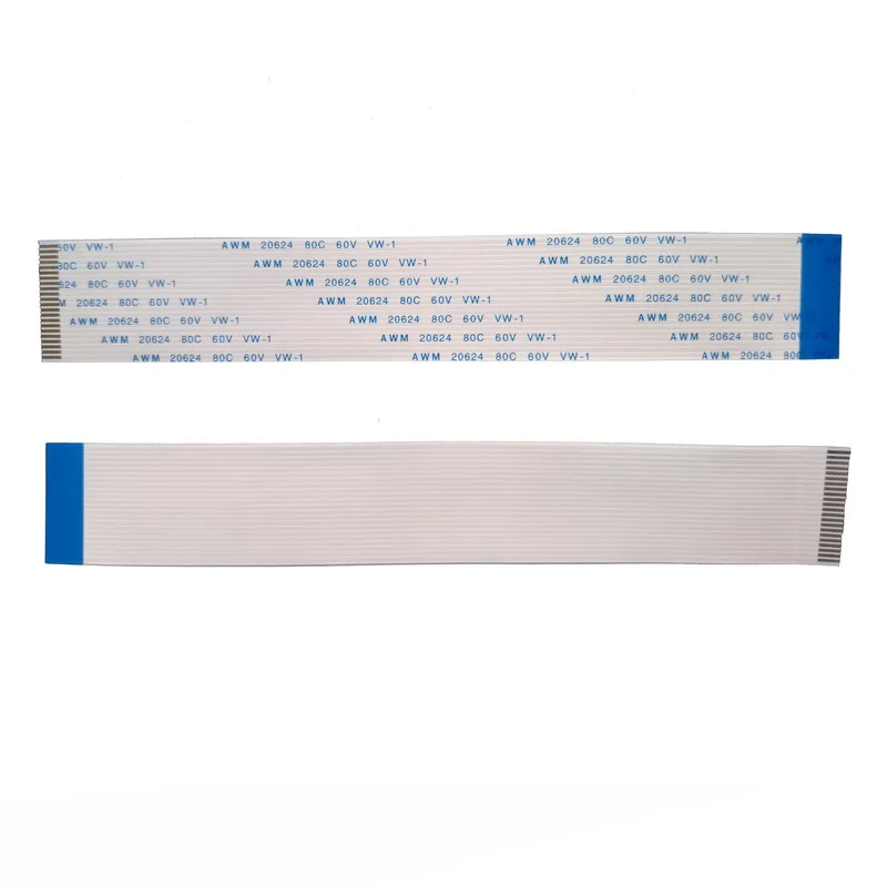 

15cm 22Pin 1mm 1.0 Pitch FFC Flexible Flat Cable AWM VW-1 20624 80C 60V Reverse Side B type