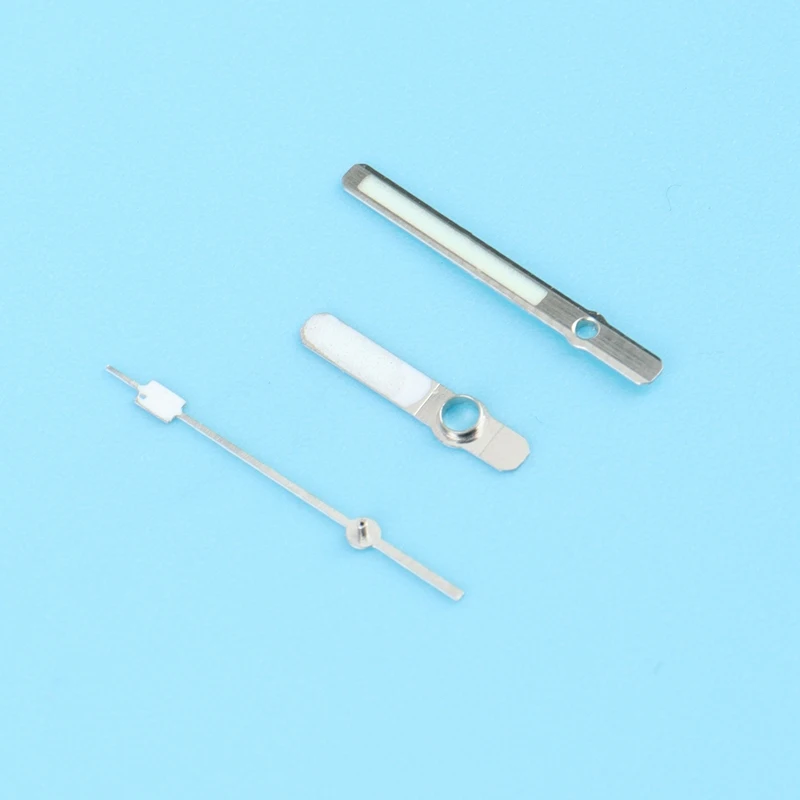 62MAS Solid стрелки часов подходят NH35 NH36 ETA2824 2836 ST2130 Движение Япония C3 Супер зеленый