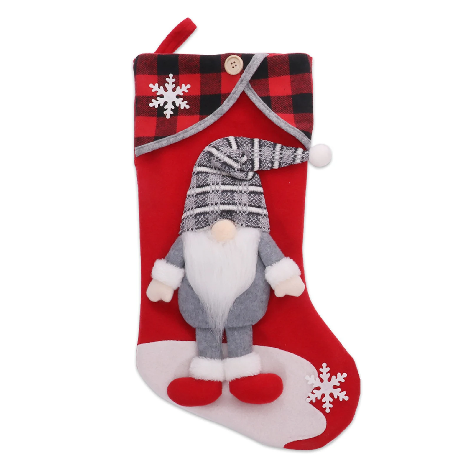 

Christmas Stocking Stuffers Holders Large Gift Socks Rudolph Dwarf Xmas Fireplace Decor Home Décor Accents