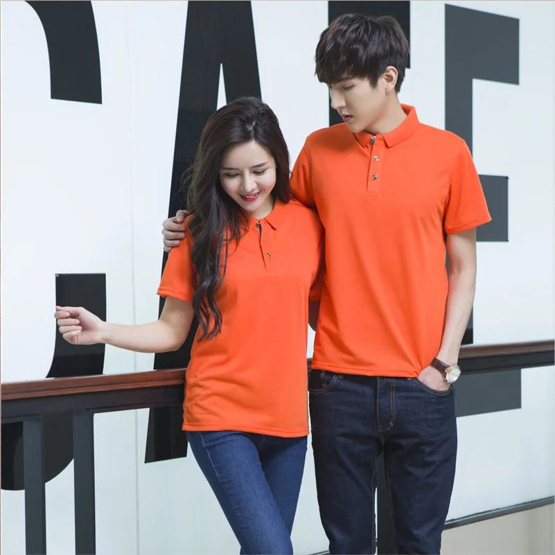 Рубашка-поло YOTEE с лацканами летние модные дышащие дешевые мужские и женские топы