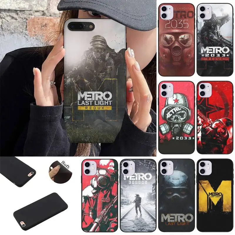 

Metro 2033 Phone Case fundas shell cover for Samsung S10 S20 Fe lite S21 S30 ULTRA Plus 5G