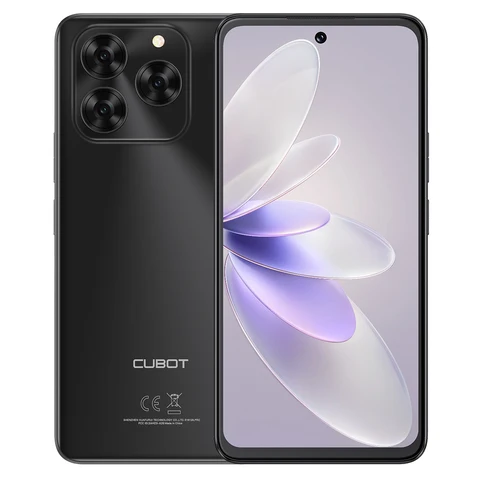 Смартфон Cubot Note 60, Android 15, 7, 2-дюймовый дисплей с частотой обновления 120 Гц, восьмиядерный процессор, 16 ГБ (6 + 10 ГБ) ОЗУ, 128 ГБ ПЗУ, 48-мегапиксельная камера, аккумулятор емкостью 7000 мАч