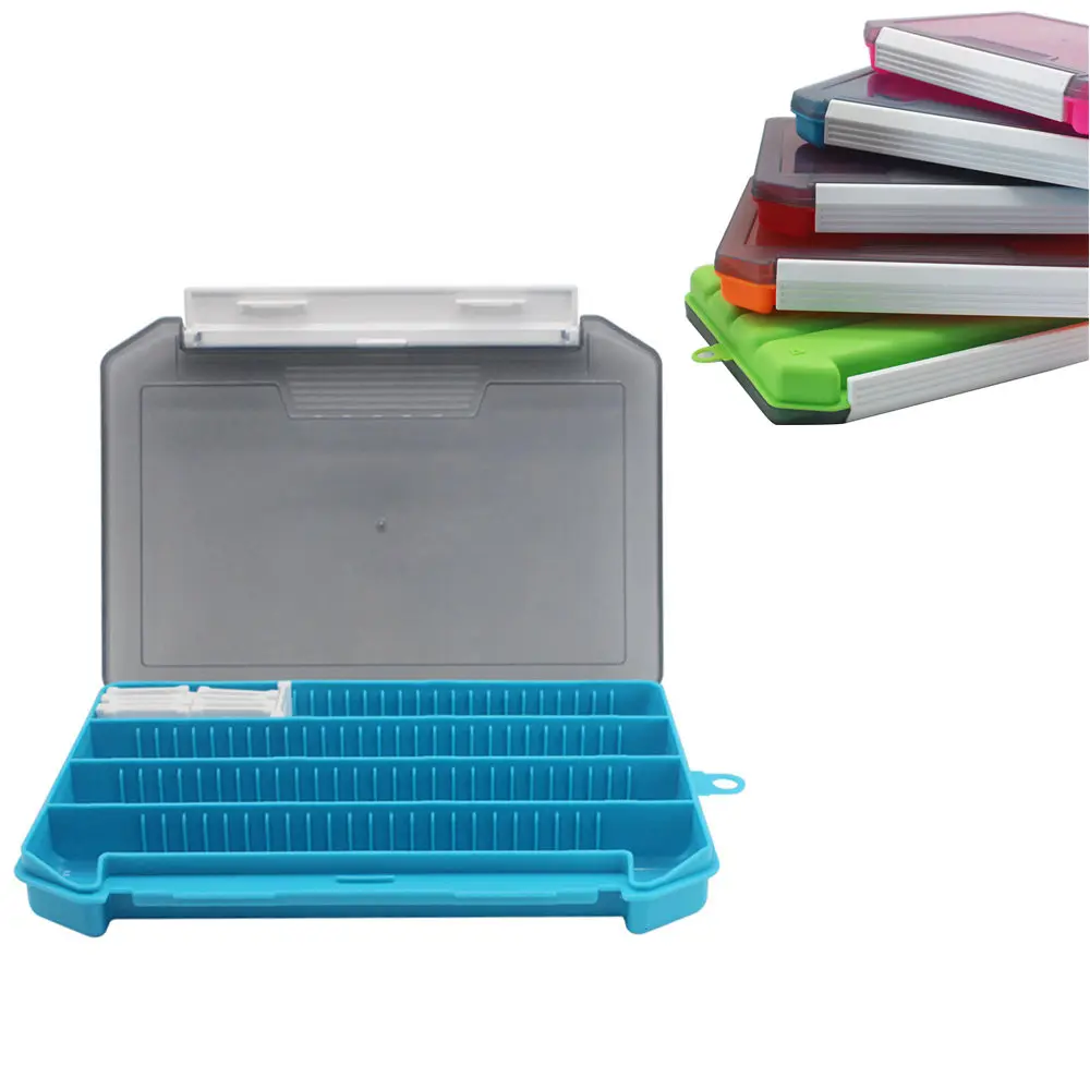 

Прозрачная коробка для рыболовных снастей, коробка для хранения рыболовных аксессуаров, приманок, крючков, односторонняя коробка для хране...