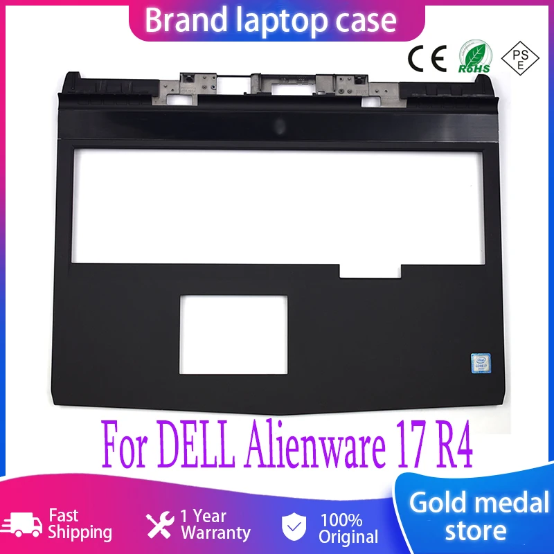 

Оригинальный Новый чехол для ноутбука, верхний чехол для DELL Alienware 17 R4, Упор для рук в сборе 08G7X7 8G7X7, черный