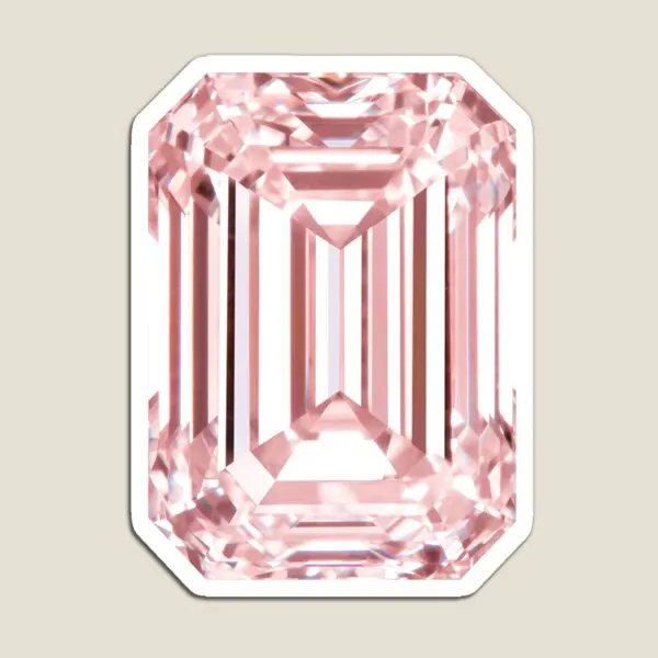 

Магнит с розовым изумрудом для детей, детская игрушка-холодильник, наклейки, милый детский Декор для детской комнаты, держатель