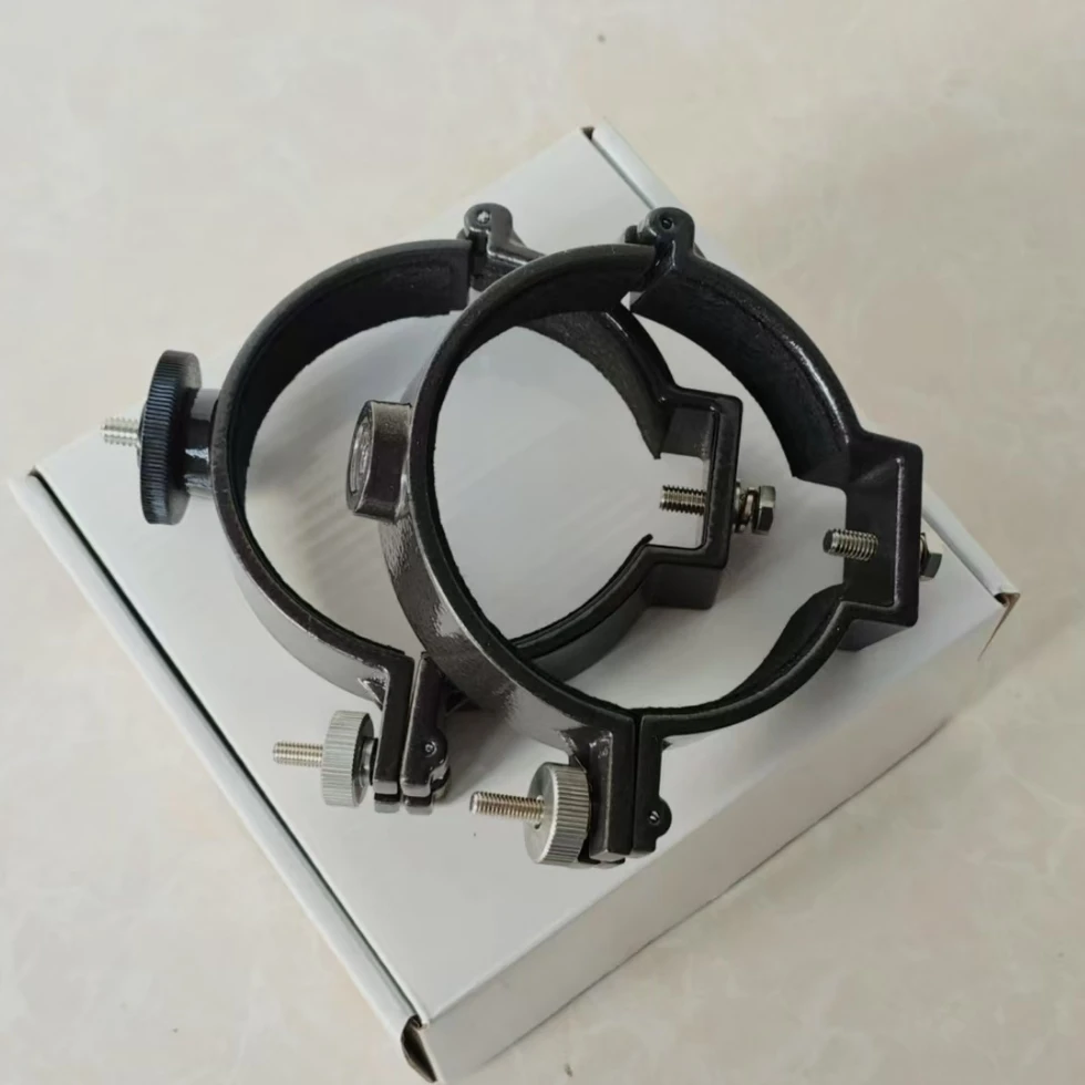 Зажим для астрономического телескопа черный аксессуар трубка 80/90EQ универсальный