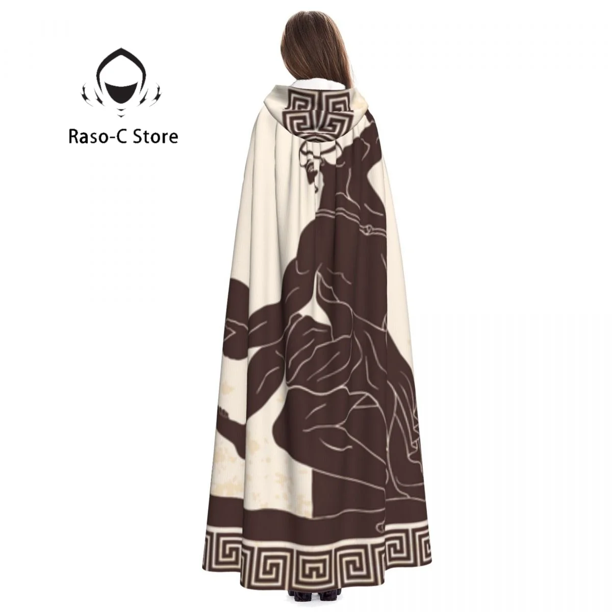 Фотофон с капюшоном древний греческий ремесленник Смит молотом средневековый