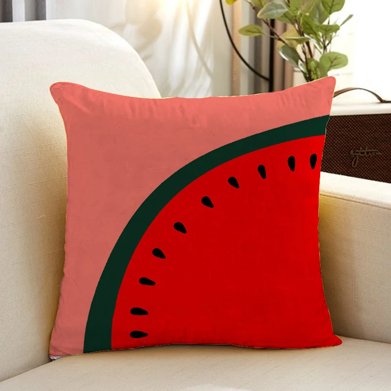 

Decorative Pillow Covers for Sofa Fruit Cushion Cover Sleeping Pillows Child Pillowcase Cushions Home Decor 45x45 Anime Bed Hugs