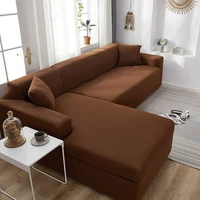 spandex elastic sofa cover for living room corner couch cover stretch slipcovers l shape sofa covers for 3 2 1 seaters