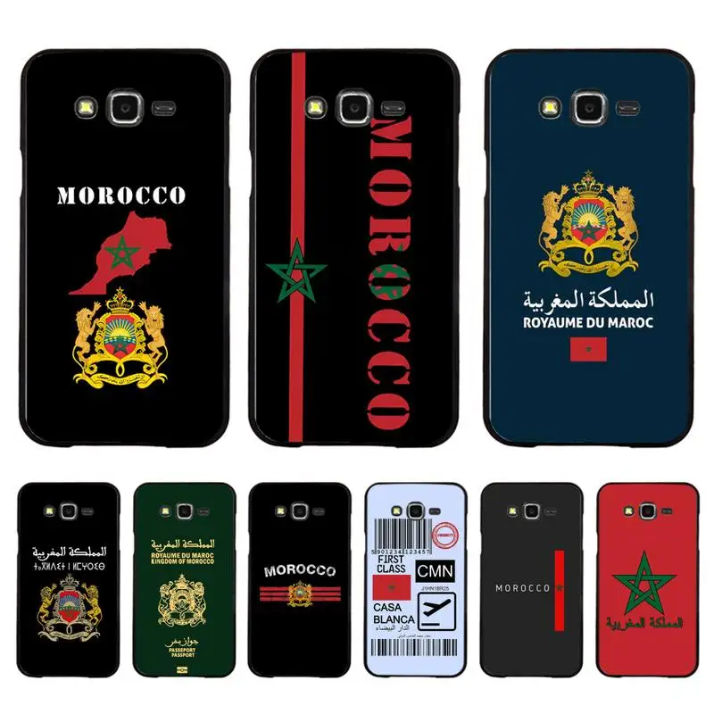 

Coat Of Arms of Morocco Flag Passport Phone Case For Samsung Galaxy J 4plus J6 J5 J72016 J7prime cover for J7Core J6plus Coque