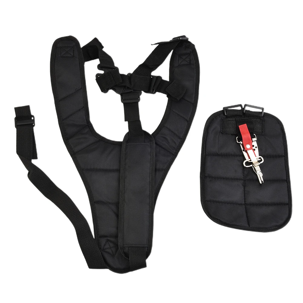 

Double Shoulder Harness Strap Comfortable Labor Saving Strimmer Padded Belt For Brush Cutter Trimmer Garden Pruner Universal