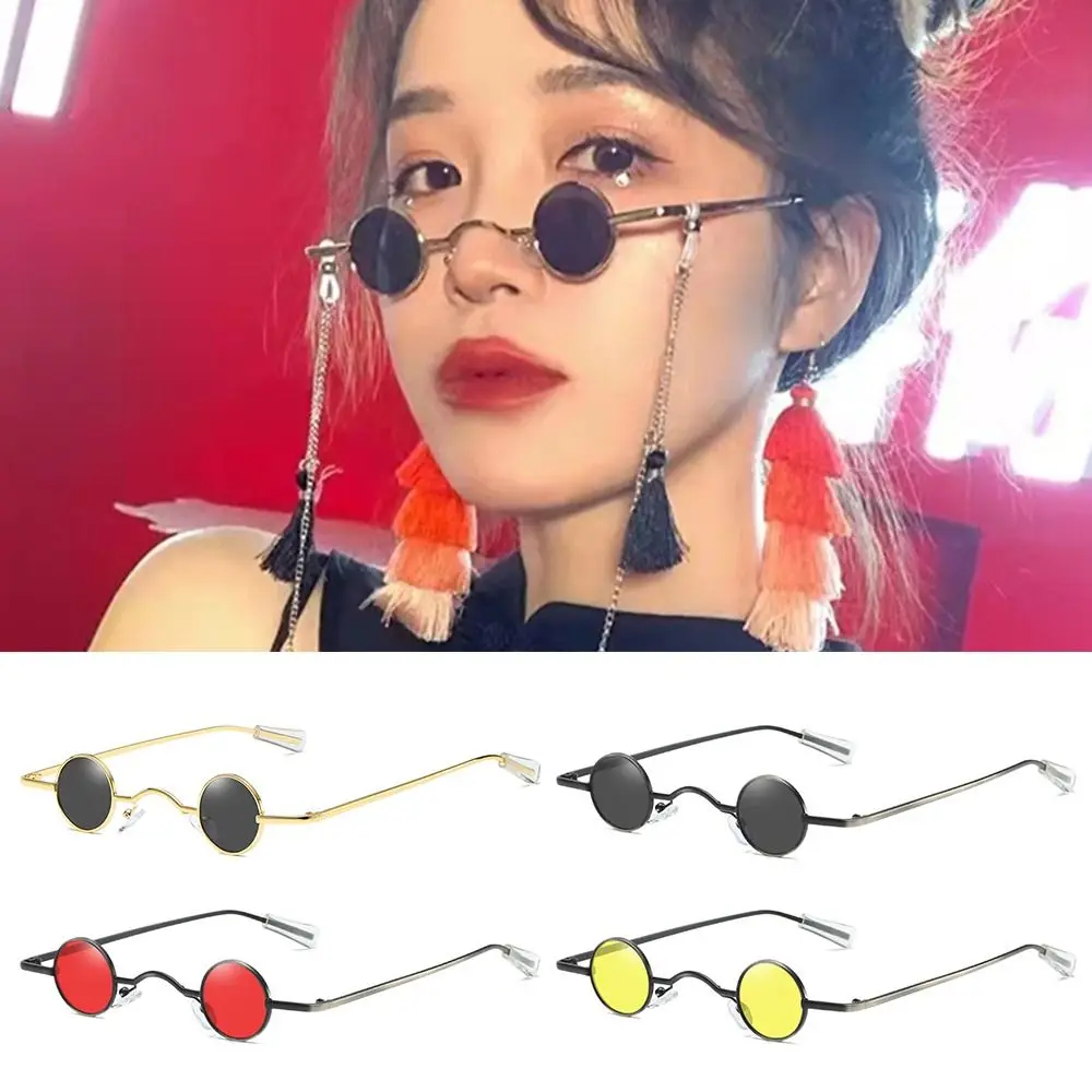 Солнцезащитные очки в круглой оправе для мужчин и женщин