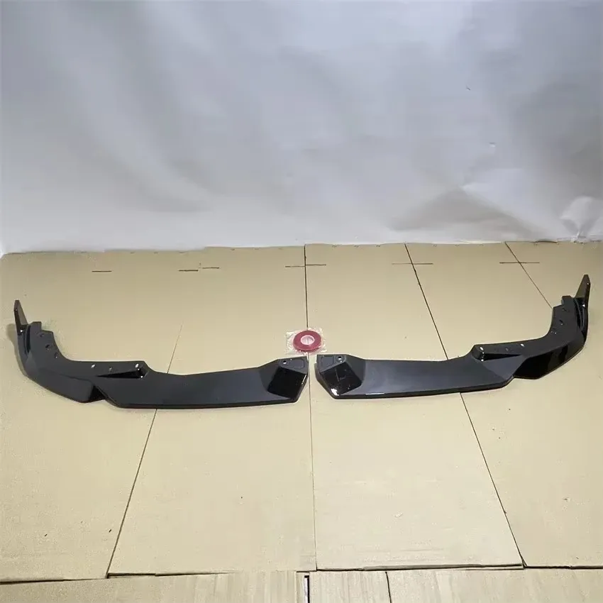 

Для BMW 3 серии G20 G21 2023-2024 2 шт./M-Sport стиль передний бампер сплиттер губный спойлер диффузор защитный комплект кузова глянцевый черный